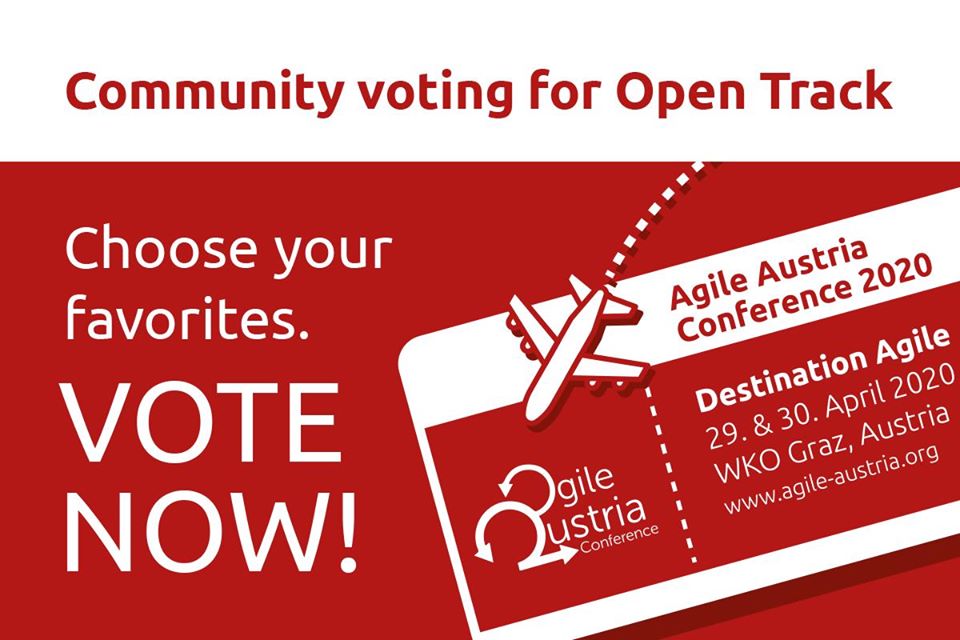 Community Voting der Agile Austria Conference